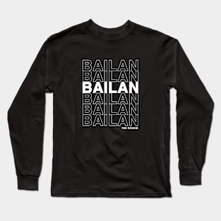 Bailan Ship From The Rookie (White Text) Long Sleeve T-Shirt